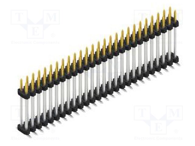Connector: pin strips; pin header; male; PIN: 52; 2mm; SMT; 2x26
