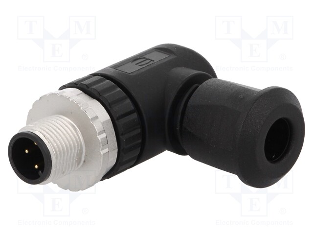 Plug; M12; PIN: 4; male; A code-DeviceNet / CANopen; for cable