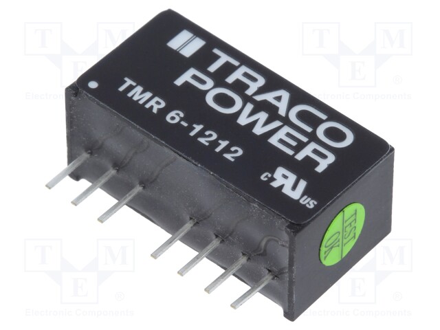 Converter: DC/DC; 6W; Uin: 9÷18V; 12VDC; Iout: 500mA; SIP8; 4.8g