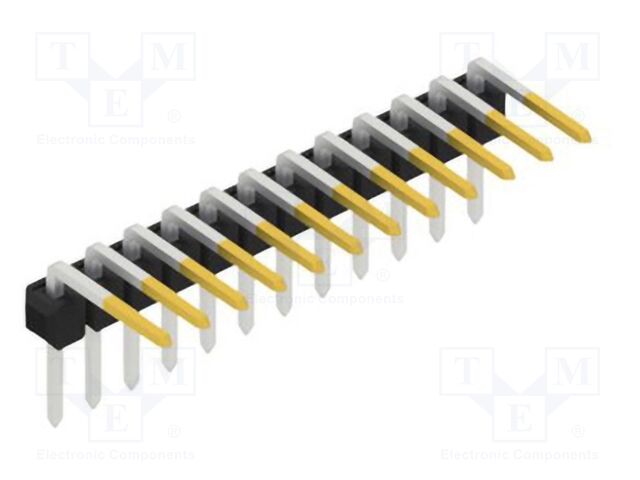 Connector: pin strips; pin header; male; PIN: 12; 2.54mm; THT; 1x12