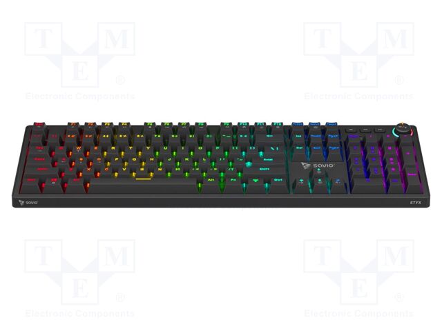 Keyboard; black; USB C; wired,US layout; 1.5m