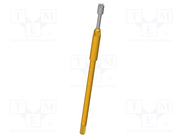 Test needle; Operational spring compression: 4mm; 8A; Ø: 1.8mm