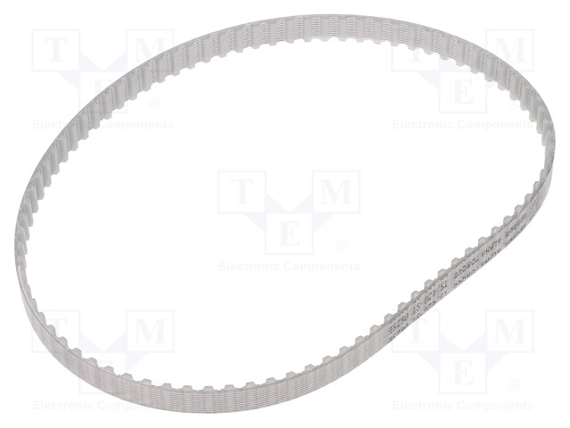 Timing belt; T5; W: 8mm; H: 2.2mm; Lw: 420mm; Tooth height: 1.2mm