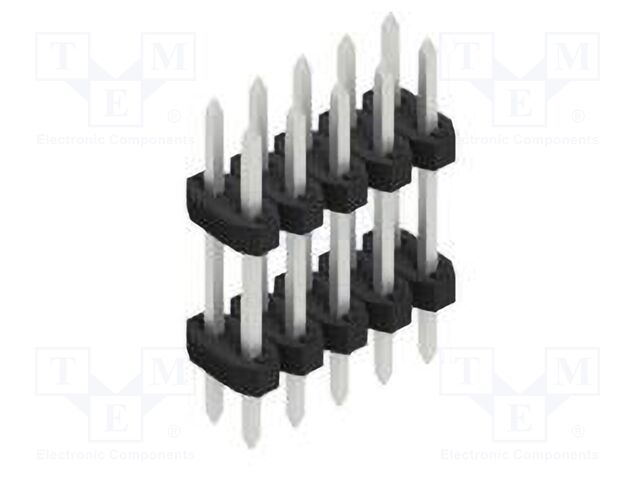 Connector: pin strips; pin header; male; PIN: 10; 2mm; THT; 2x5; 100V
