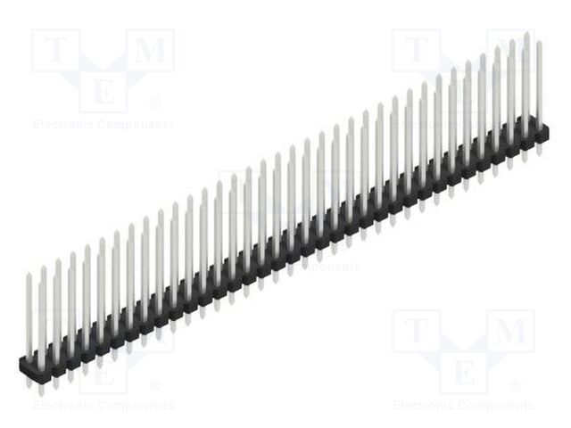 Connector: pin strips; pin header; male; PIN: 70; 2.54mm; THT; 2x35