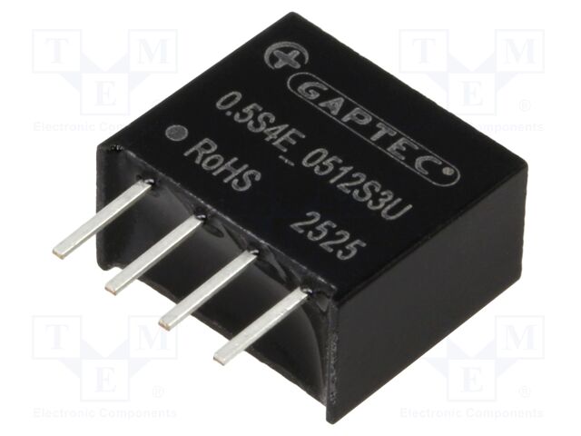 Converter: DC/DC; 500mW