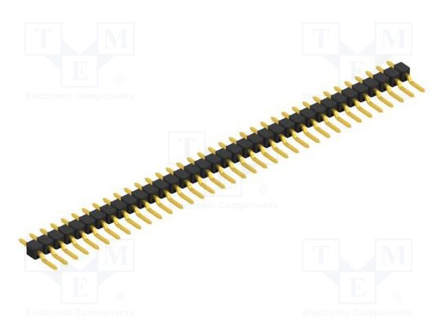 Connector: pin strips; pin header; male; PIN: 36; 2.54mm; SMT; 1x36