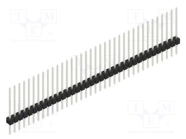 Connector: pin strips; pin header; male; PIN: 36; 2.54mm; THT; 1x36