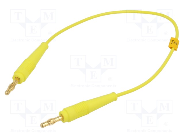 Test lead; 60VDC; 30VAC; 19A; 4mm banana plug-4mm banana plug