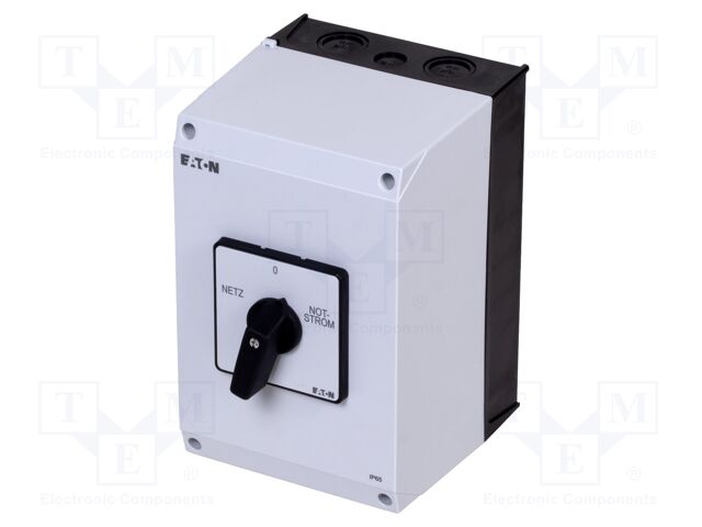 Switch: cam switch; 63A; 22kW