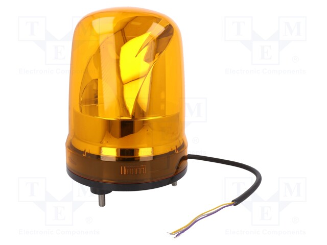 Signaller: lighting; rotating light; amber; SKP; 10÷30VDC; IP23