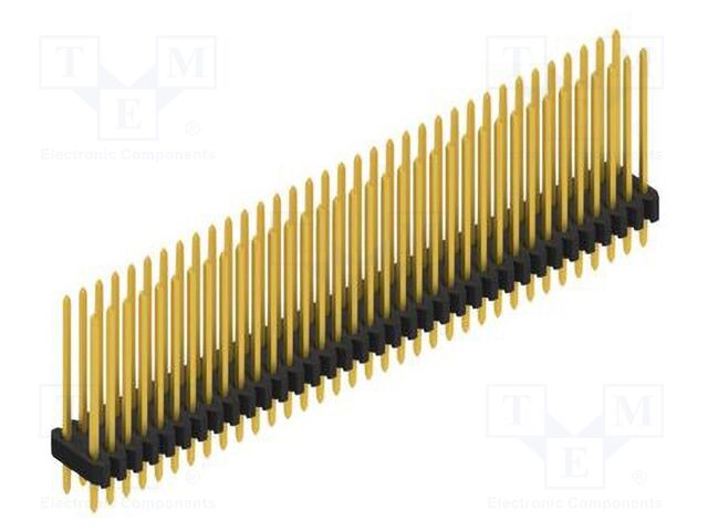 Connector: pin strips; pin header; male; PIN: 70; 1.27mm; THT; 2x35