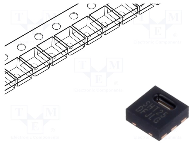 Sensor: temperature and humidity; Range: 0÷100% RH; 2.1÷3.6VDC