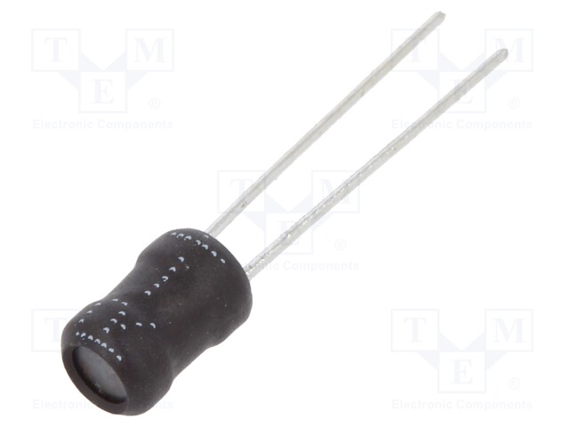 Inductor: wire; THT; 470uH; Ioper: 300mA; 3.96Ω; ±10%; Ø5.5x7.5mm