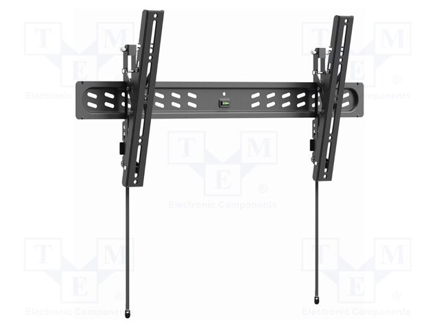 Holder; for wall mounting; 60kg; 43÷95"; black