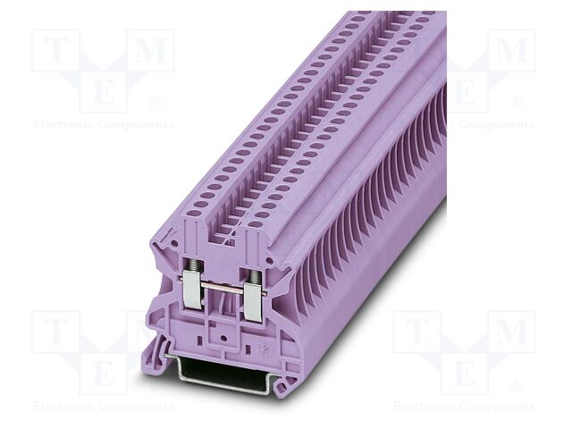 Splice terminal: rail; UT; PA; terminals: 2; W: 5.2mm; H: 47.7mm