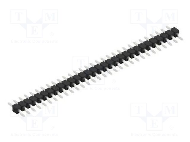 Connector: pin strips; pin header; male; PIN: 30; 2.54mm; SMT; 1x30