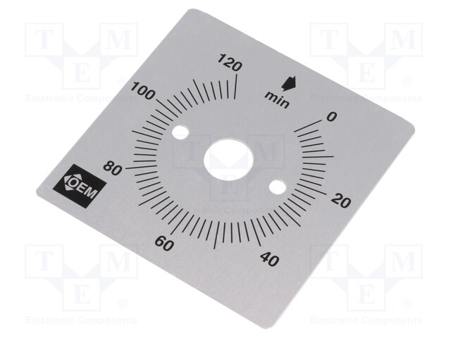 Scale for mechanical timer; Application: MI2R