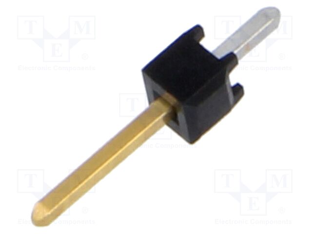Connector: pin strips; pin header; male; PIN: 1; straight; 2.54mm