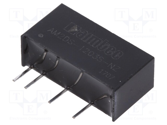 Converter: DC/DC; 2W; Uin: 10.8÷13.2V; 3.3VDC; Iout: 400mA; SIP7