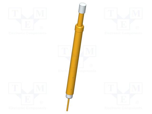 Needle-like test probe; Operational spring compression: 4.2mm