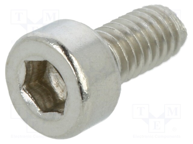 Screw; M2.5x5; 0.45; Head: cheese head; hex key; HEX 2mm; DIN 912