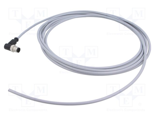 Connector: M12; plug; PIN: 4; male; A code-DeviceNet / CANopen; 5m
