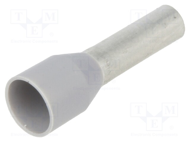 Bootlace ferrule; insulated; copper; Insulation: polypropylene