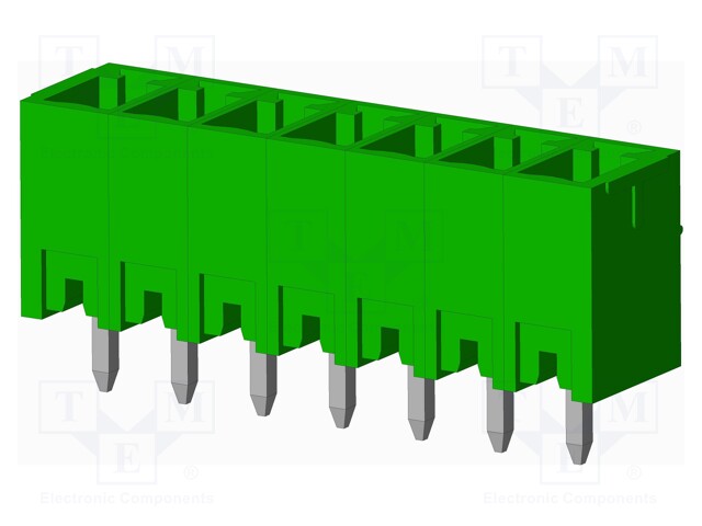 Connector: pluggable terminal block; socket; male; straight; THT