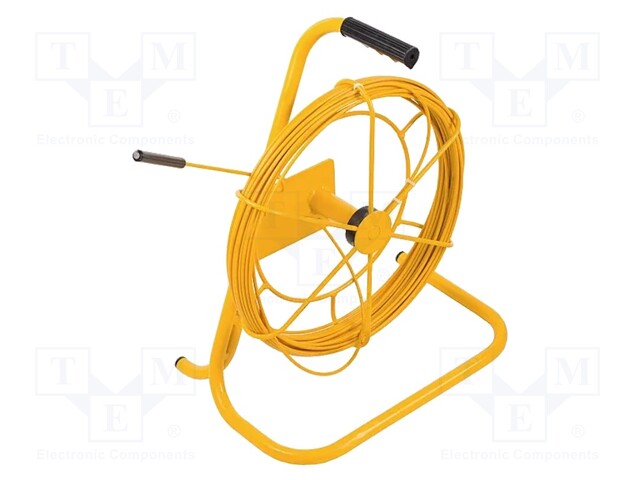 Transmission cable; Len: 30m; yellow; Equipment: cable reel; 1pcs.