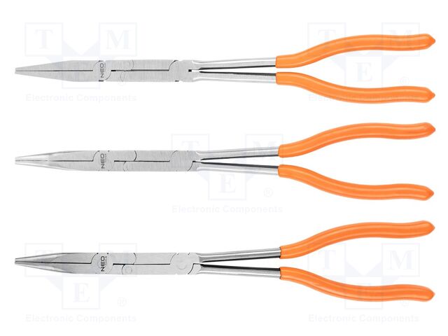 Tools set: pliers; with joint