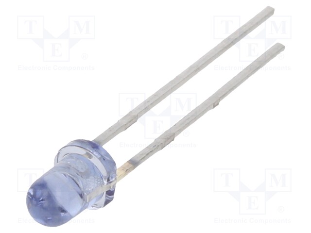 IR transmitter; 3mm; blue; 35°; λp max: 940nm; THT; 100mA; 1.2÷4V