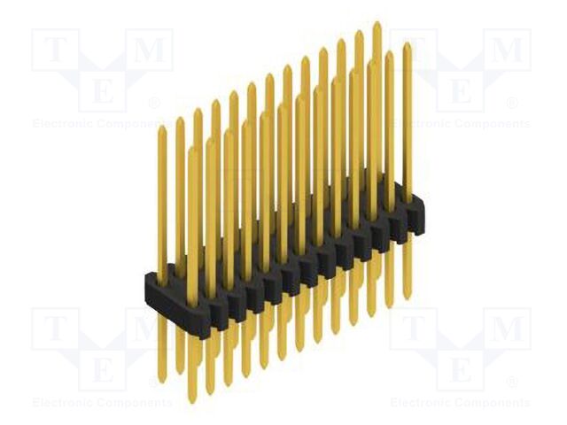 Connector: pin strips; pin header; male; PIN: 26; 1.27mm; THT; 2x13