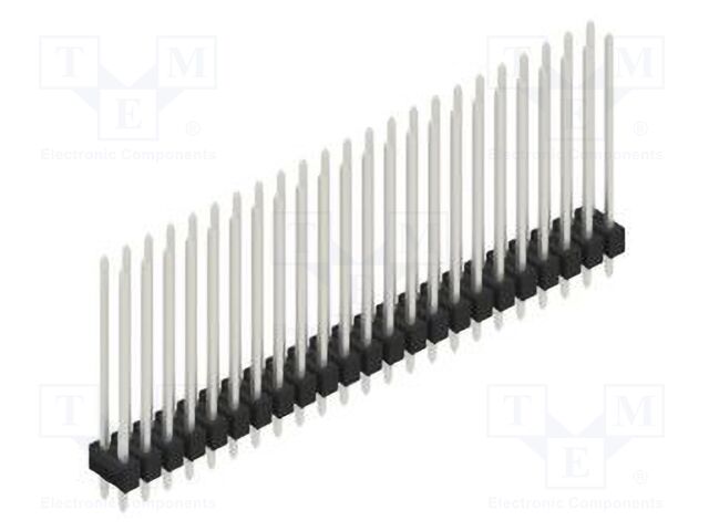 Connector: pin strips; pin header; male; PIN: 46; 2.54mm; THT; 2x23