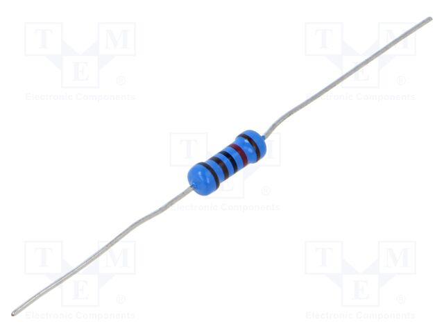Resistor: metal film; THT; 1.2kΩ; 500mW; ±1%; Ø3.5x10mm; axial