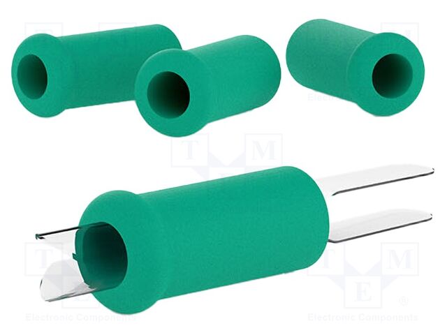 Grip; for  soldering iron; 4pcs; green