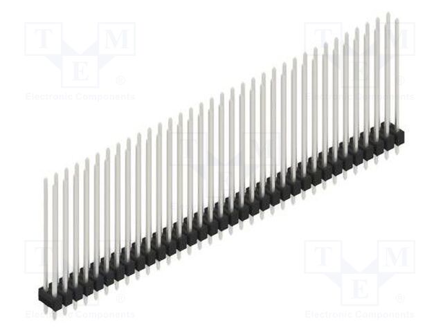 Connector: pin strips; pin header; male; PIN: 68; 2.54mm; THT; 2x34