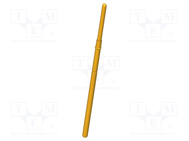 Test needle; Operational spring compression: 8mm; 5A; Ø: 1.3mm