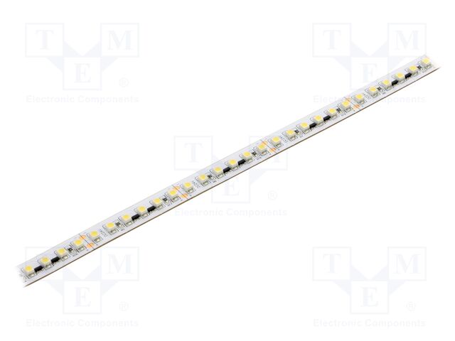 LED tape; white cold; 3528; LED/m: 144; 10mm; white PCB; IP20; 120°