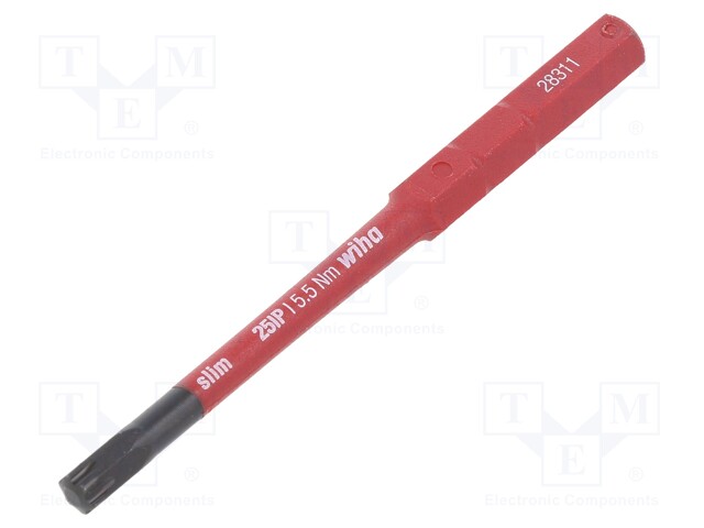 Interchangeable blade; Torx® PLUS; 25IP; max.5.5Nm; 1kVAC