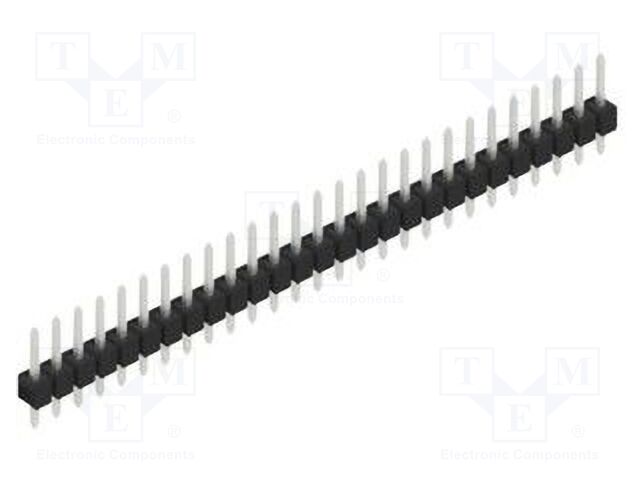 Connector: pin strips; pin header; male; PIN: 27; 2.54mm; THT; 1x27