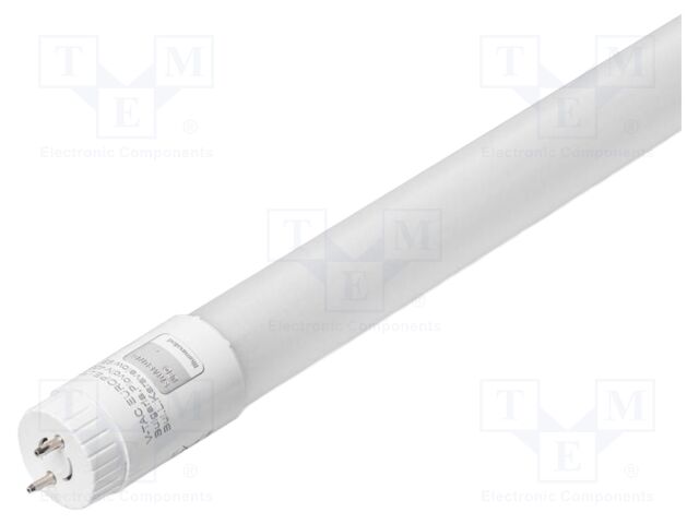 LED lamp; white warm; G13; 220÷240VAC; 1850lm; P: 16.5W; 160°; 3000K
