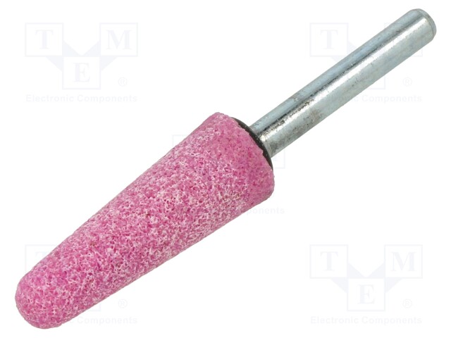 Grindingstone; 6mm; metal,steel; ceramics; Mounting: rod 6mm