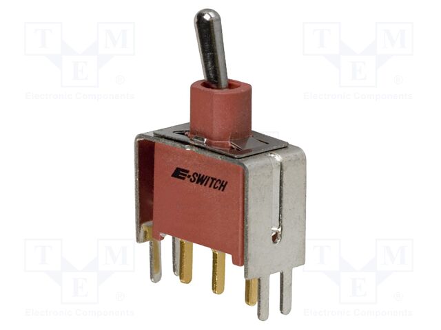 Switch: toggle; Pos: 2; SPDT; ON-ON; 0.02A/20VAC; 0.02A/20VDC; IP67