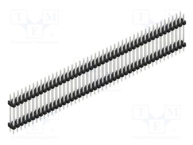 Connector: pin strips; pin header; male; PIN: 90; 2mm; THT; 2x45