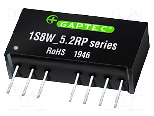 Converter: DC/DC; 1W