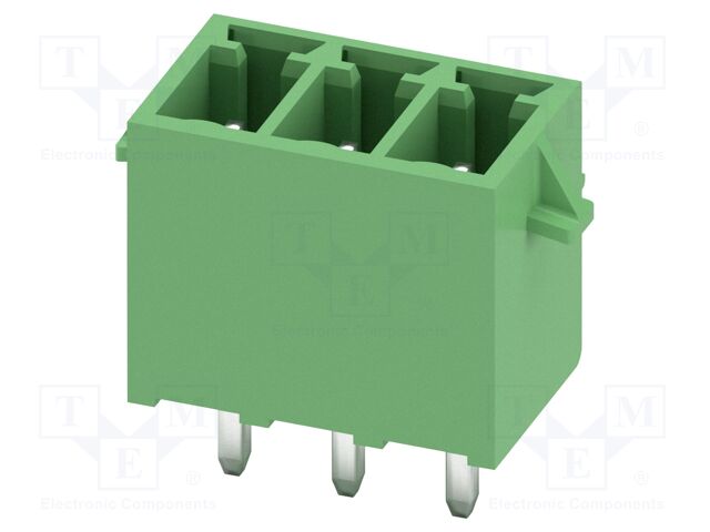 PCB headers, nominal cross section: 1.5 mm?, color: green, n