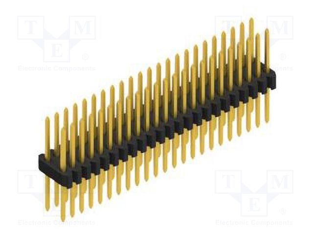 Connector: pin strips; pin header; male; PIN: 46; 1.27mm; THT; 2x23