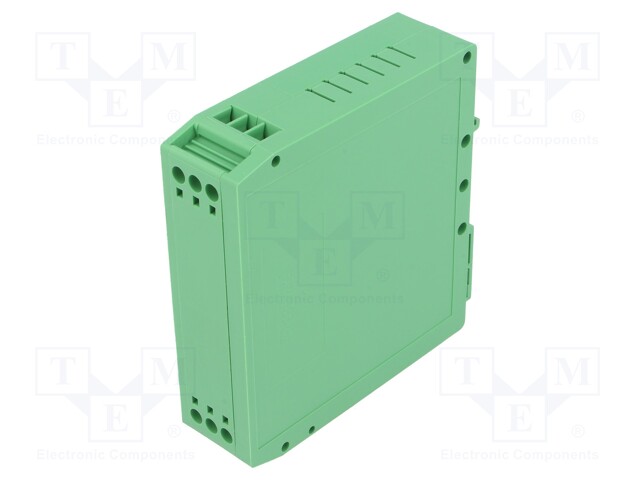 Enclosure: for DIN rail mounting; polyamide; A: 85.5mm; B: 79mm