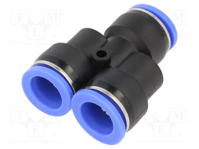 Push-in fitting; Y-Yap spliYYer; -0.95÷15bar; Mat: PBT; 16mm